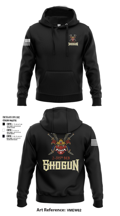 2-315th BEB 24835151 Hoodie - 101