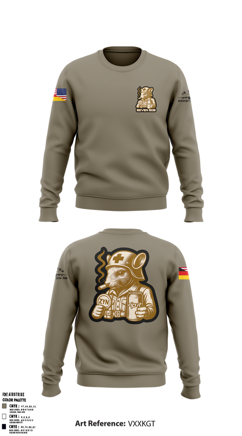 Bronze Crew 21388144 Crew Neck Sweatshirt - 1