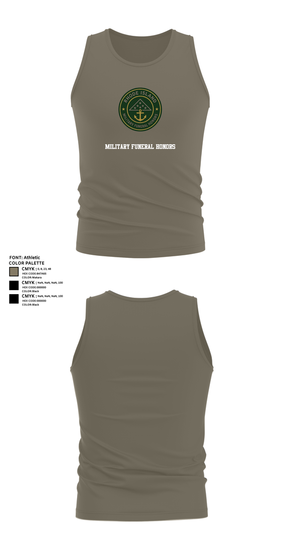 Tank Top, Military Funeral Honors, , Teamtime, Team time, sublimation, custom sports apparel, team uniforms, spirit wear, spiritwear, sports uniforms, custom shirts, team store, custom team store, fundraiser sports, apparel fundraiser
