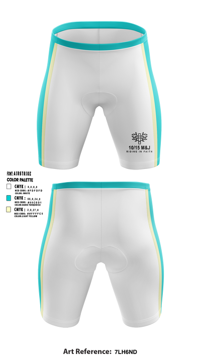 10/15 M&J Pelotonia 45140815 Men's Compression Shorts - 1