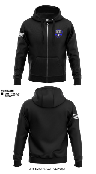Zip Hoodie, Shorewood Hills Police, Police, Teamtime, Team time, sublimation, custom sports apparel, team uniforms, spirit wear, spiritwear, sports uniforms, custom shirts, team store, custom team store, fundraiser sports, apparel fundraiser