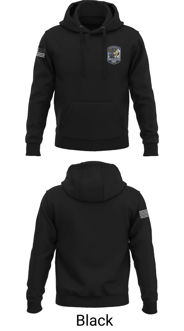 Hoodie, New Jersey State Police - IT Services Unit, Police, Teamtime, Team time, sublimation, custom sports apparel, team uniforms, spirit wear, spiritwear, sports uniforms, custom shirts, team store, custom team store, fundraiser sports, apparel fundraiser