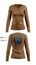 152 ESC 95946759 Women's Long Sleeve V-neck Shirt - 11