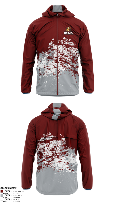 MLK Lions Soccer 87090357 Windbreaker - 1