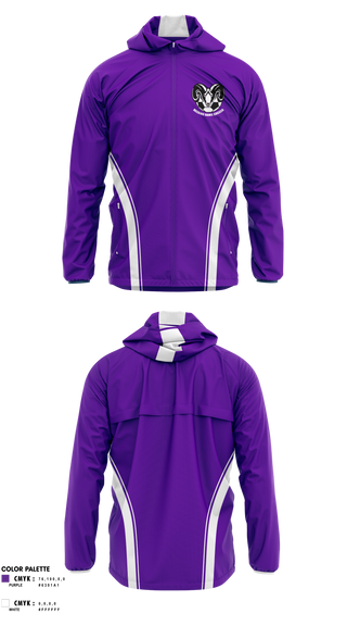 Deering Rams Soccer 79639687 Windbreaker - 2