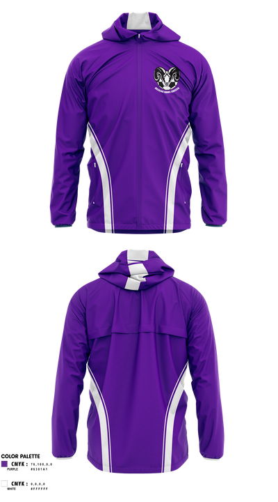 Deering Rams Soccer 79639687 Windbreaker - 2