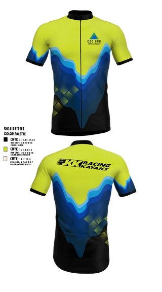 C2C HUB & JKK RACING KAYAKS 76134055 Cycling Jersey 2