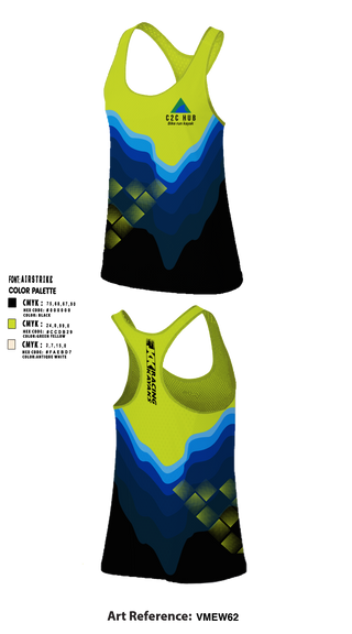 C2C HUB & JKK RACING KAYAKS 76134055 Tank Top - 4