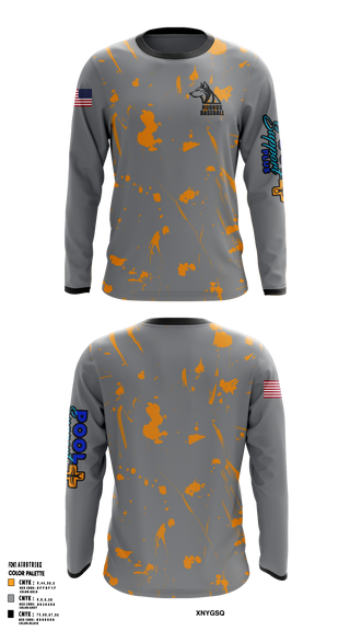 Hounds 12044335 Long Sleeve Performance Shirt 1