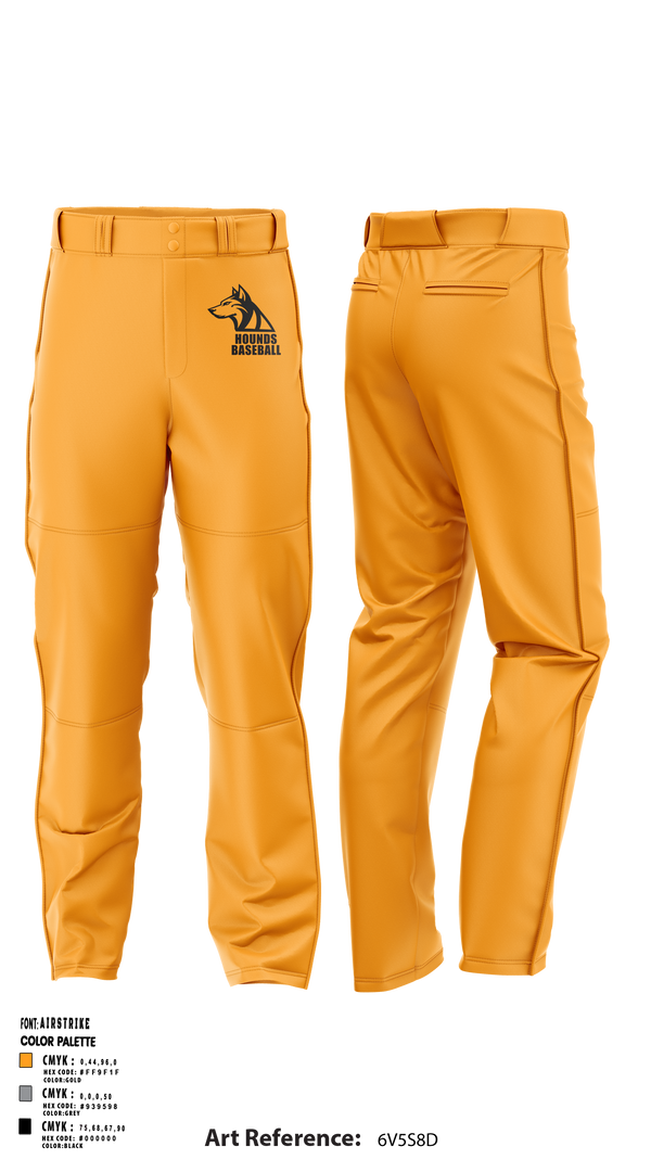 Hounds 12044335 Baseball Pants - 2