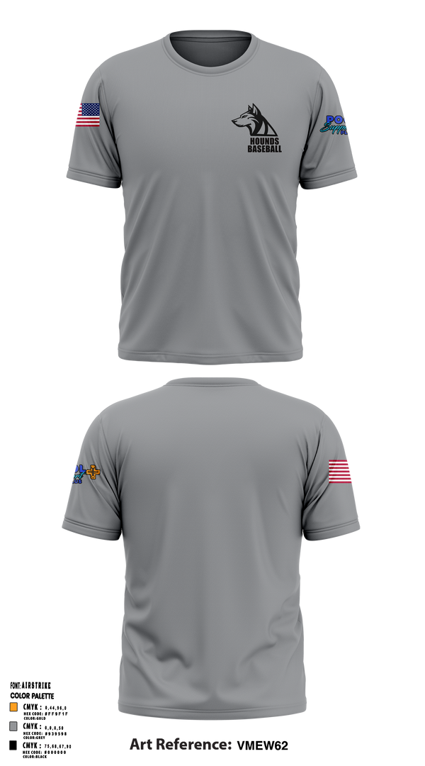Hounds 12044335 Short Sleeve Performance Shirt - 3