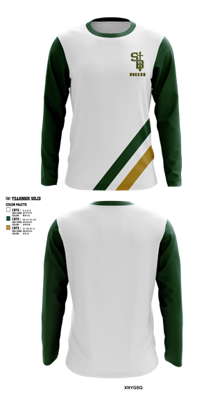 Saint Bonaventure Soccer 4381988 Old School Cotton Feel Shirt - 6