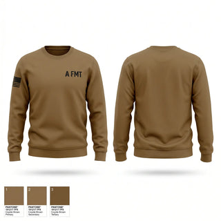 Crew Neck Sweatshirt, A FMT, Army, Teamtime, Team time, sublimation, custom sports apparel, team uniforms, spirit wear, spiritwear, sports uniforms, custom shirts, team store, custom team store, fundraiser sports, apparel fundraiser