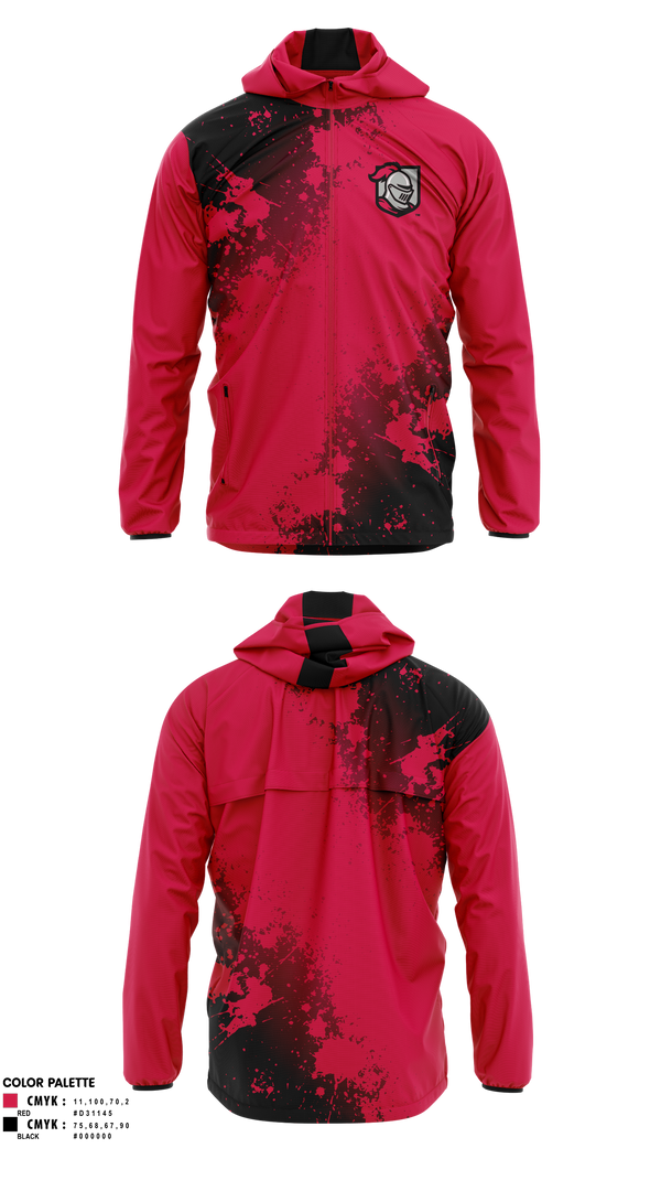 BAC Men's Soccer 24039719 Windbreaker - 1