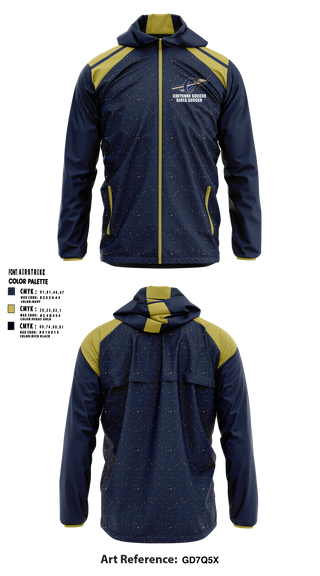 Cheyenne Soccer 83635873 Windbreaker - 1