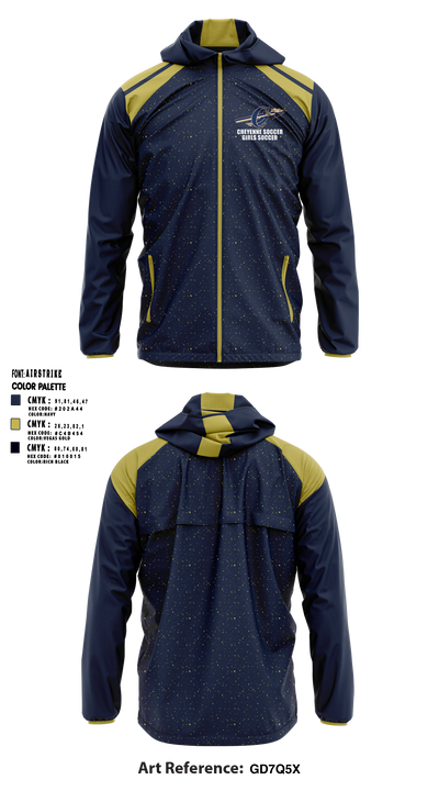 Cheyenne Soccer 83635873 Windbreaker - 1