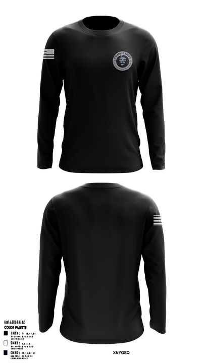 Charlie Shift 96324144 Long Sleeve Performance Shirt- 4
