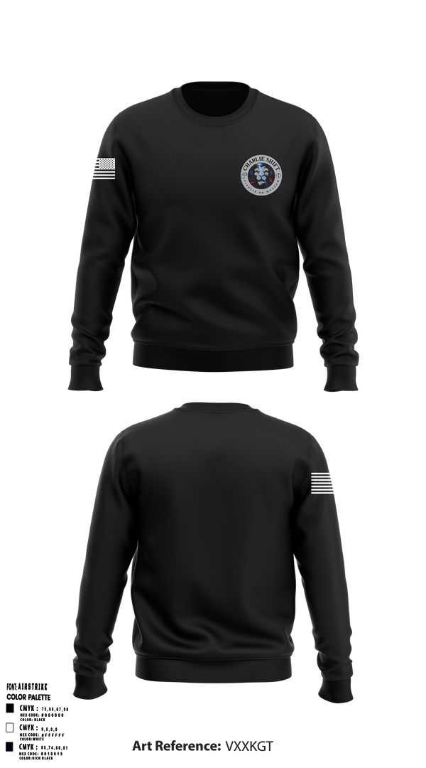 Charlie Shift 96324144 Crew Neck Sweatshirt - 4