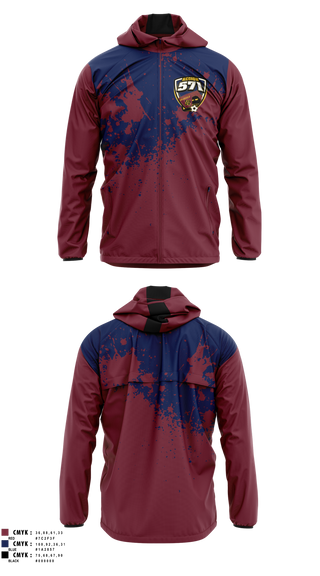 AYSO Region 571 86385672 Windbreaker - 1