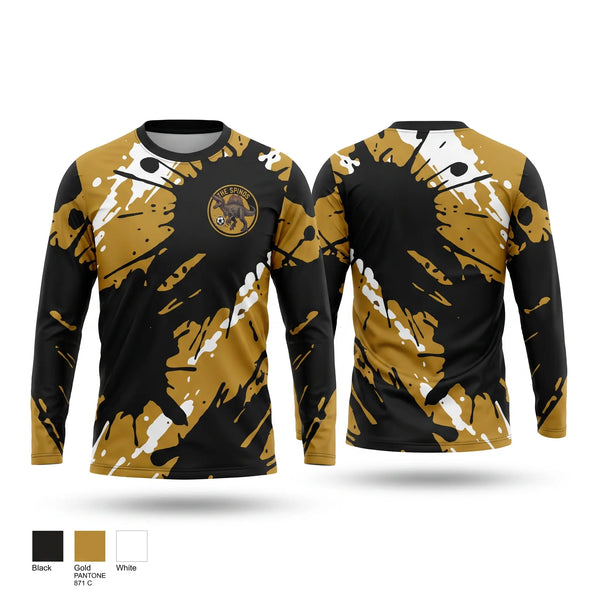 Long Sleeve Performance Shirt, Spinos, Men's Soccer, Teamtime, Team time, sublimation, custom sports apparel, team uniforms, spirit wear, spiritwear, sports uniforms, custom shirts, team store, custom team store, fundraiser sports, apparel fundraiser