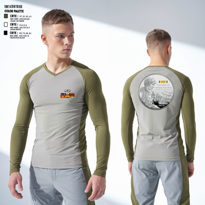 3rd Reconnaissance Division 86447085 Long Sleeve Performance Shirt 1