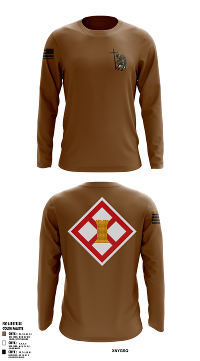 441st EN CO 1st PLT 50627324 Long Sleeve Performance Shirt 1