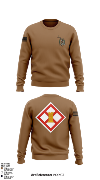 441st EN CO 1st PLT 50627324 Crew Neck Sweatshirt - 1