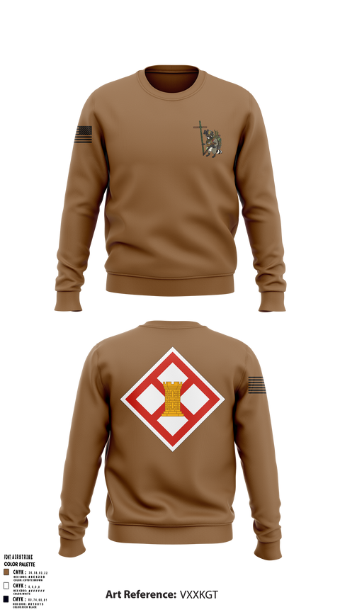 441st EN CO 1st PLT 50627324 Crew Neck Sweatshirt - 1