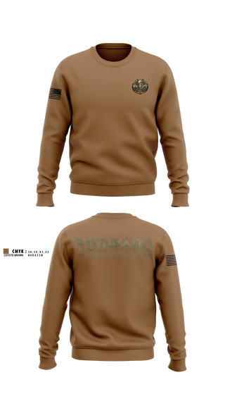 Crew Neck Sweatshirt, E-Co 250 BSB, Army, Teamtime, Team time, sublimation, custom sports apparel, team uniforms, spirit wear, spiritwear, sports uniforms, custom shirts, team store, custom team store, fundraiser sports, apparel fundraiser
