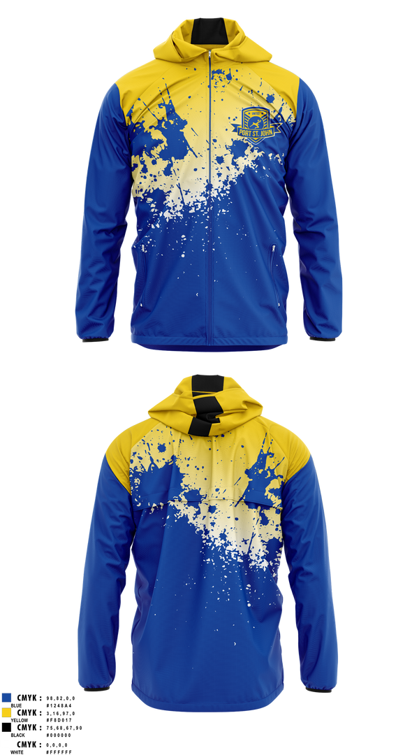 Port St John United Soccer Club 46740738 Windbreaker - 1