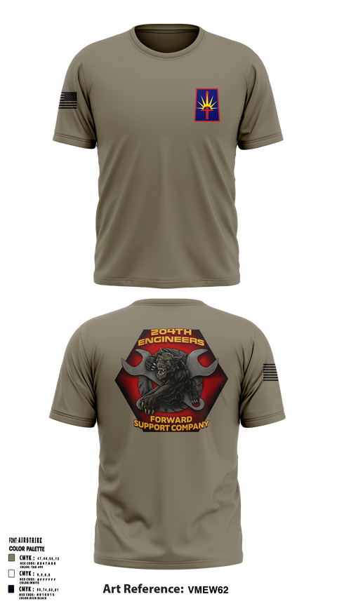 204thFSC 28842654 Old School Cotton Feel Shirt - 2