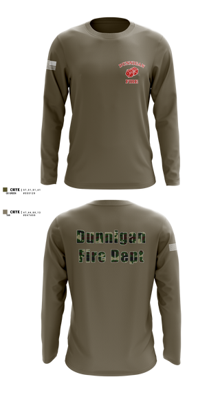 Dunnigan Fire Dept 20290423 Long Sleeve Performance Shirt 2