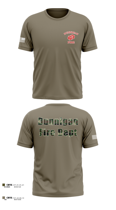 Dunnigan Fire Dept 20290423 Short Sleeve Performance Shirt - 2