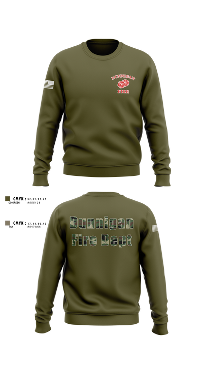 Dunnigan Fire Dept 20290423 Crew Neck Sweatshirt - 1