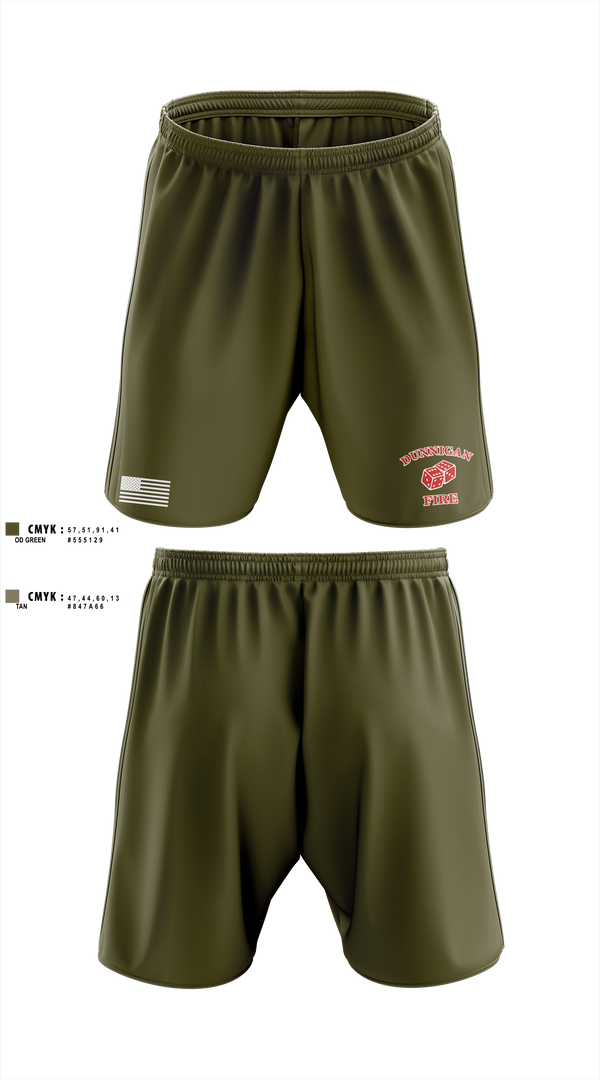 Dunnigan Fire Dept 20290423 Athletic Shorts With Pockets - 1