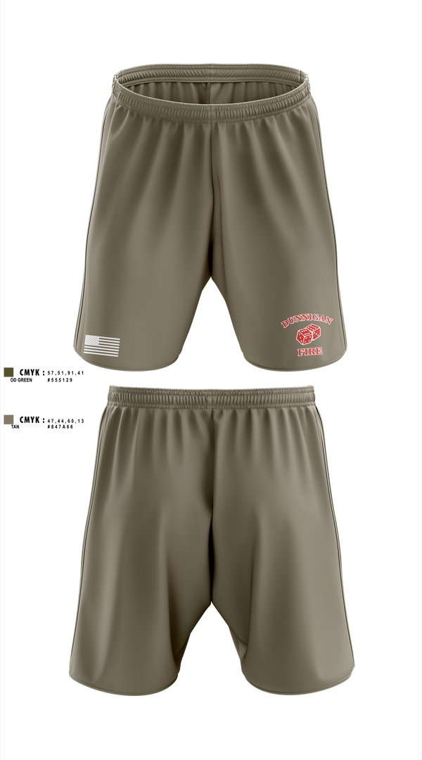 Dunnigan Fire Dept 20290423 Athletic Shorts With Pockets - 2
