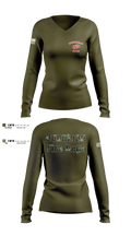 Dunnigan Fire Dept 20290423 Women's Long Sleeve V-neck Shirt - 1