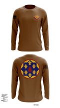 115th Regional Support Group (Rear Det) 43092620 Long Sleeve Performance Shirt 101