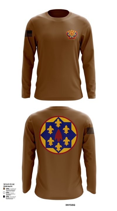 115th Regional Support Group (Rear Det) 43092620 Long Sleeve Performance Shirt 101