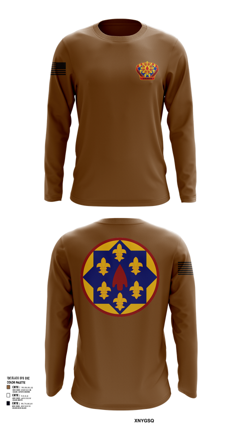 115th Regional Support Group (Rear Det) 43092620 Long Sleeve Performance Shirt 101