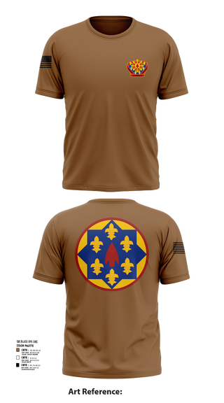 115th Regional Support Group (Rear Det) 43092620 Short Sleeve Performance Shirt - 101