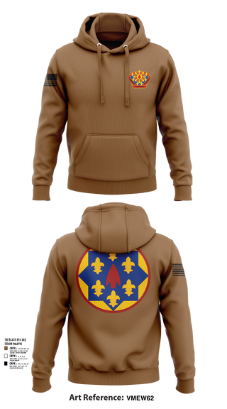 115th Regional Support Group (Rear Det) 43092620 Hoodie - 101