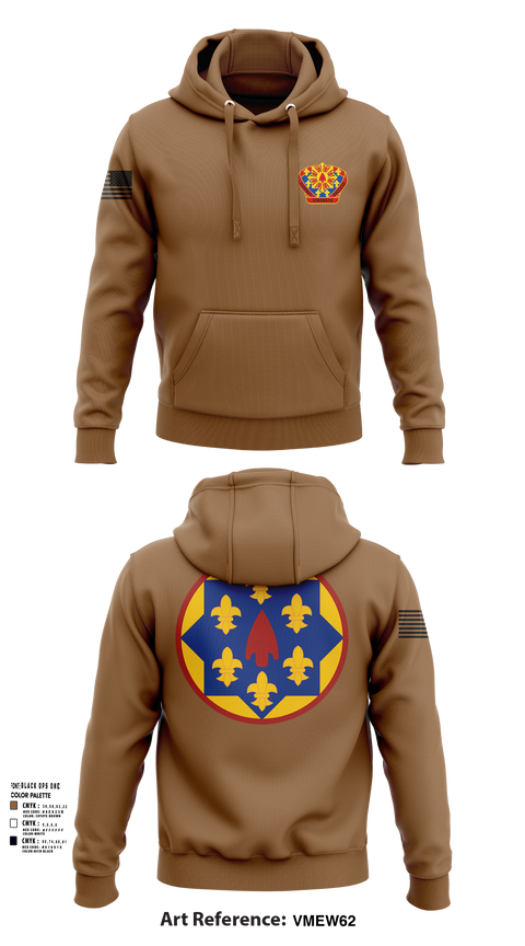 115th Regional Support Group (Rear Det) 43092620 Hoodie - 101