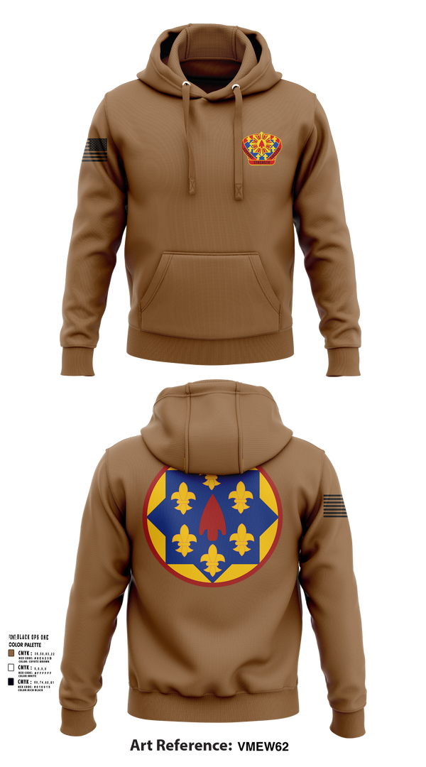 115th Regional Support Group (Rear Det) 43092620 Hoodie - 101