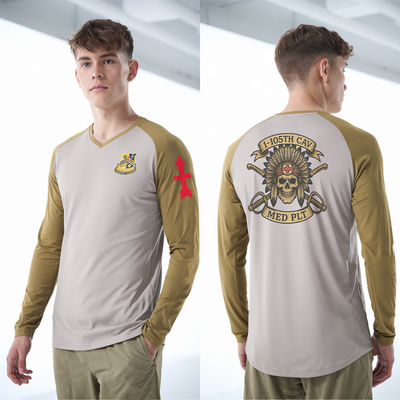 1-105th cavalry 36351622 Long Sleeve Performance Shirt 101