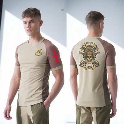 1-105th cavalry 36351622 Short Sleeve Performance Shirt - 101