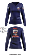 Agif 18486866 Women's Long Sleeve V-neck Shirt - 2