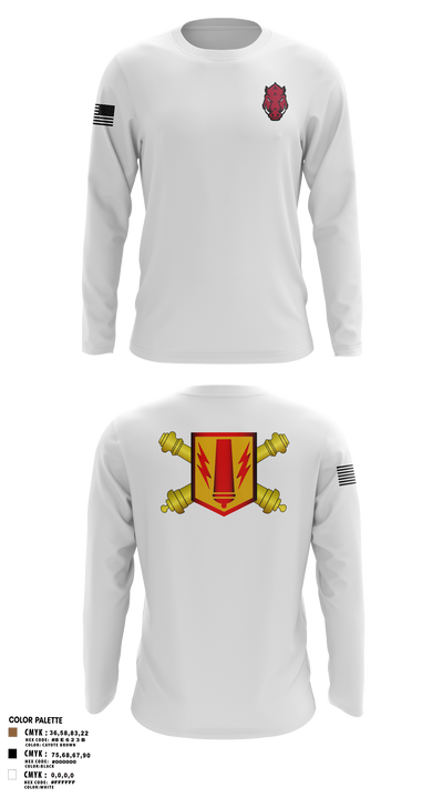 Boar Battery 48624460 Long Sleeve Performance Shirt 2