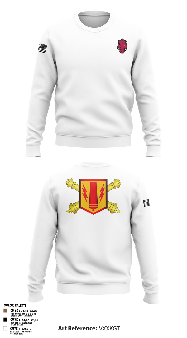 Boar Battery 48624460 Crew Neck Sweatshirt - 2