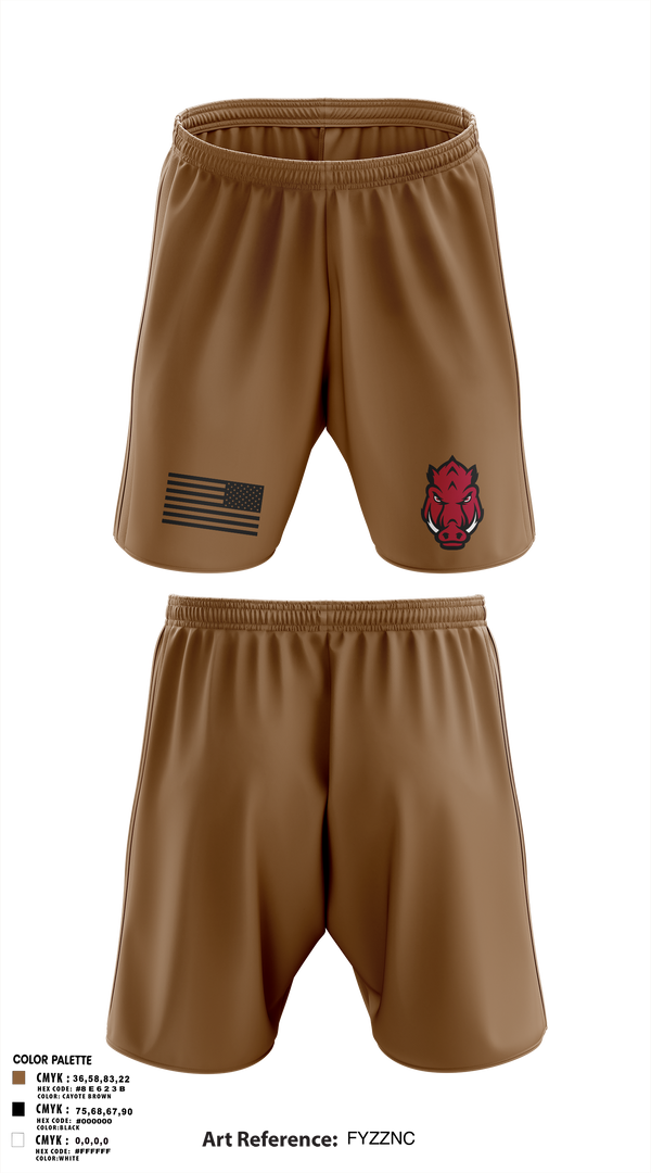 Boar Battery 48624460 Athletic Shorts With Pockets - 1